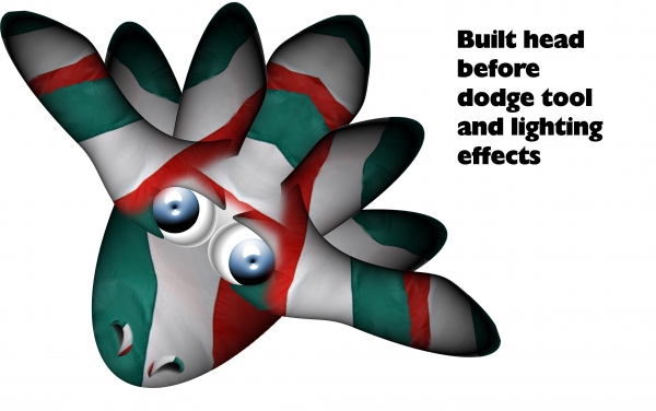 Creation of Hungarian Flagasaurus: Step 13